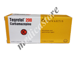 TEGRETOL 200 MG TABLET 50 S