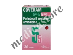 COVERAM 5/5 MG TABLET 30 S
