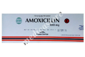 AMOXICILLIN 500 MG (KF) 100 S