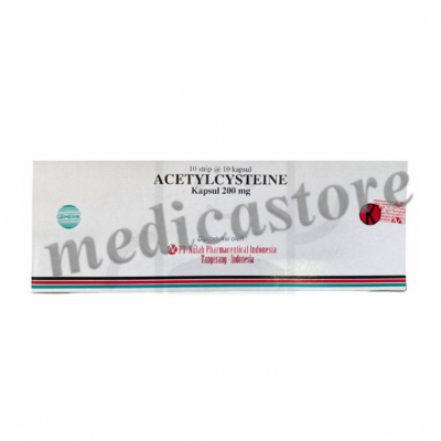 ACETYLCYSTEIN 200MG 100 S (NULAB)