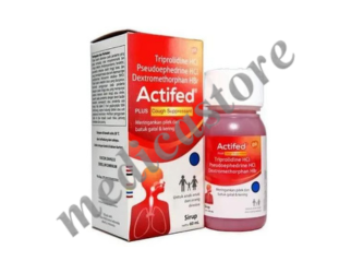ACTIFED PLUS COUGH SUPPRESSANT SYRUP 60 ML