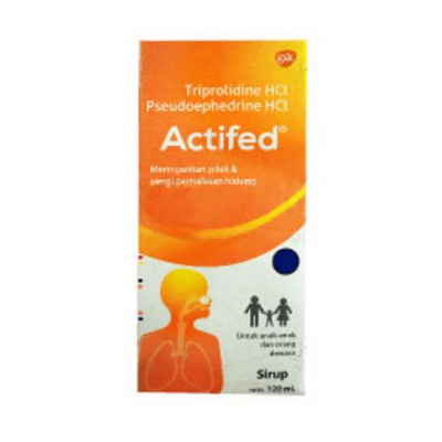 ACTIFED SYRUP 120 ML