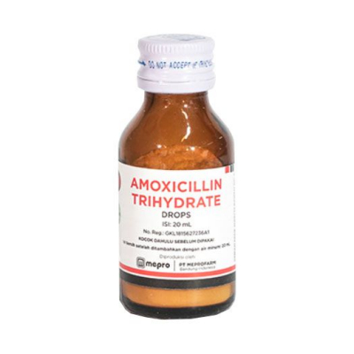 AMOXICILLIN TRIHIDRAT DROP 20ML (MEPRO)