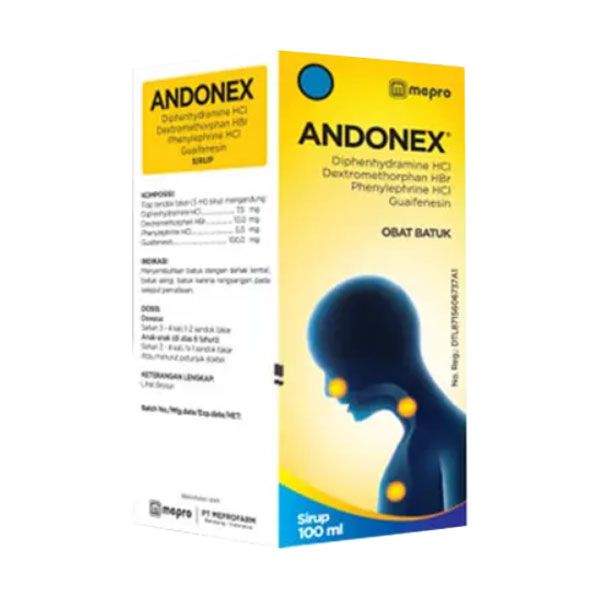 ANDONEX SYRUP 100ML