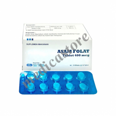 ASAM FOLAT 400MG 100 S (HOLI)