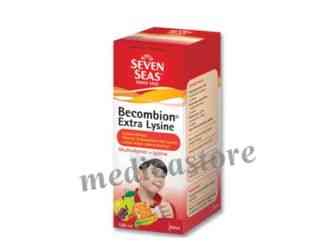 BECOMBION SYRUP EX. LYSINE 100 ML