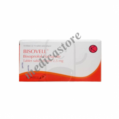 BISOVELL TAB 2,5MG 100 S