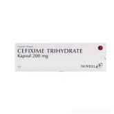 CEFIXIME KAPSUL 200 MG 50 S (NOVELL)