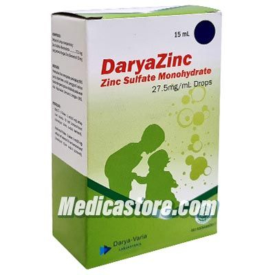 DARYAZINC DROPS 15ML