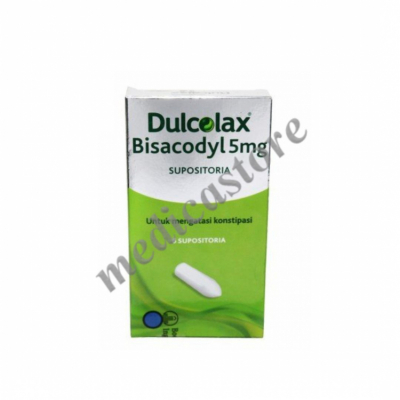 DULCOLAX PEDIATRIC SUPPOSITORIA 5 MG 6 S