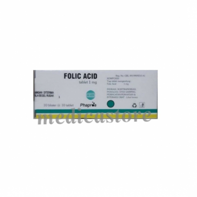 FOLIC ACID 1MG  100S