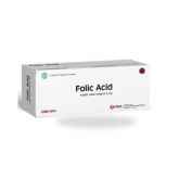 FOLIC ACID KAPLET 5 MG 100 S (DIPA)