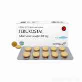 FEBUXOSTAT 80 MG TABLET 30 S (NV)