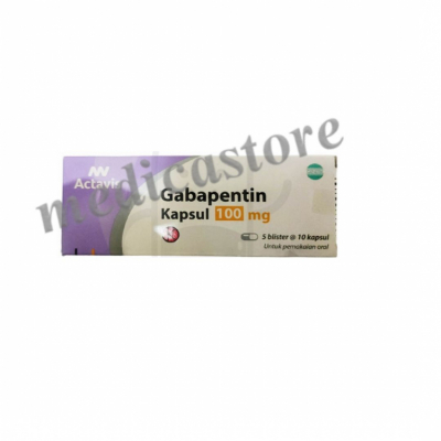 GABAPENTIN 100MG (ACTAVIS) 50 S KAPSUL