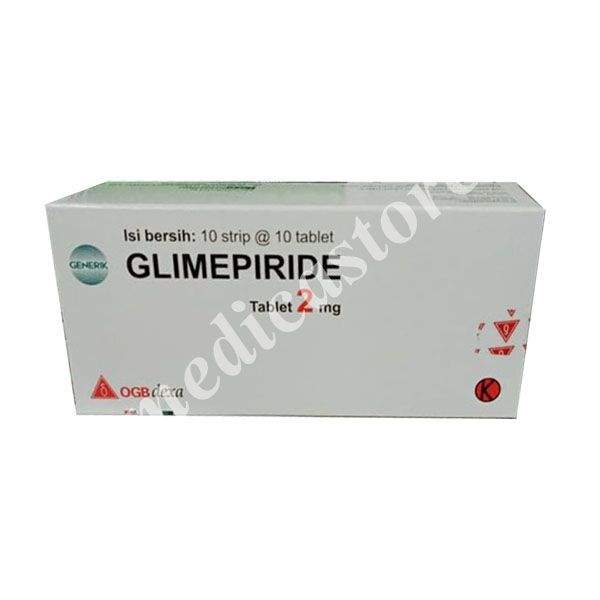 GLIMEPIRIDE 2 MG (DEXA) 100 S