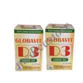 GLOBAVIT D3 1000 IU TABLET 60 S