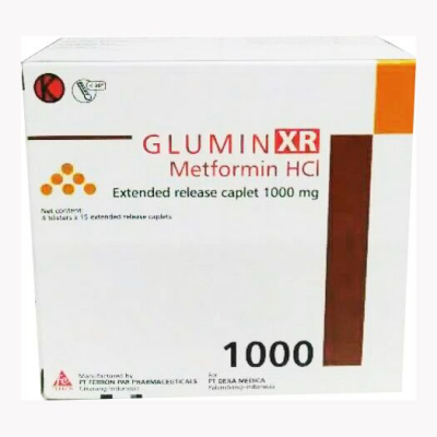 GLUMIN XR 1000MG 60 S KAPLET