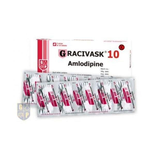 GRACIVASK TABLET 10 MG 30 S