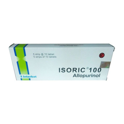 ISORIC 100 MG TABLET 50 S