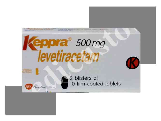 KEPPRA TABLET 500 MG 20 S