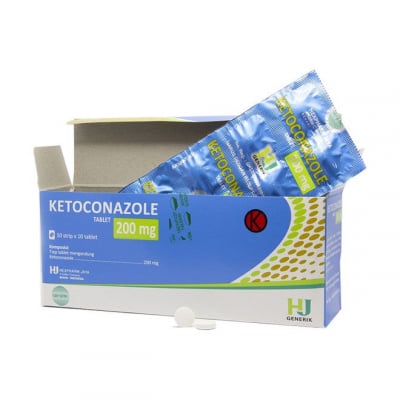 KETOCONAZOLE 200MG TABLET 50 S (HJ)