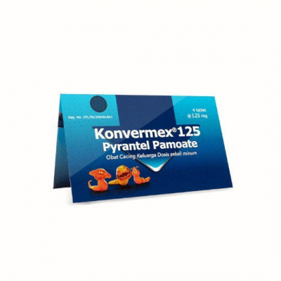 KONVERMEX TABLET 125 MG