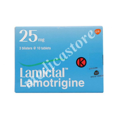 LAMICTAL 25MG TABLET 30 S