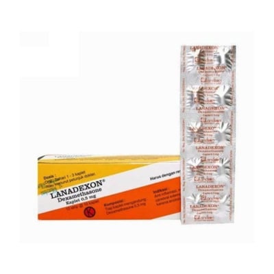 LANADEXON KAPLET 0.5 MG 100 S