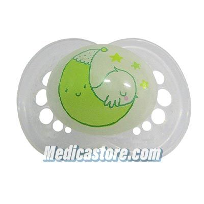 MAM PACIFIER NIGHT 6+UNISEX 2 (YELLOW)