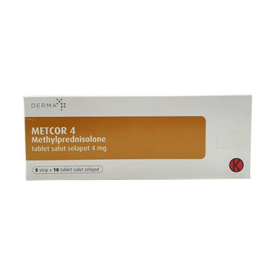 METCOR 4MG TABLET 50 S