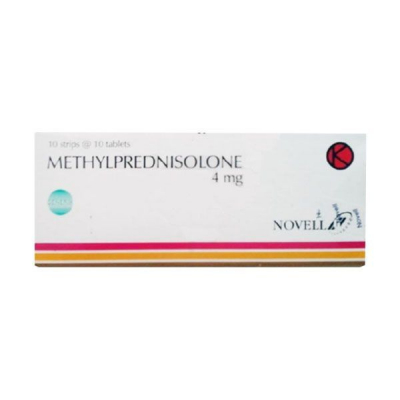 METHYLPREDNISOLONE TAB 4MG 100 S (NOVELL)