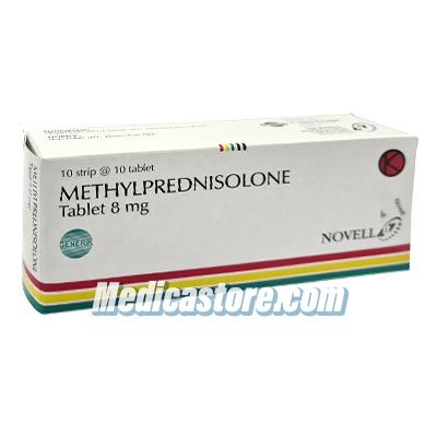 METHYLPREDNISOLONE TAB 8MG 100 S (NOVELL)