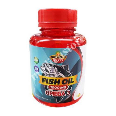 NATURE S BOSS FISH OIL 100 S SOFT KAPSUL