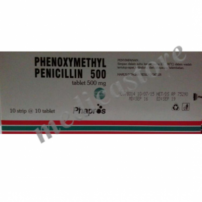 PHENOXYMETHYL PENICILLIN 500MG 100 S