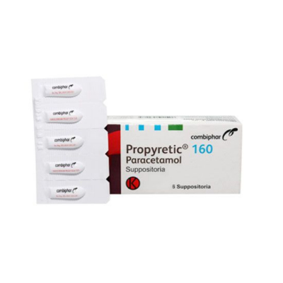 PROPYRETIC SUPP 160 MG