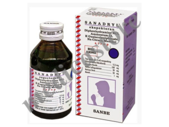 SANADRYL SYRUP EXPECTORANT 60ML