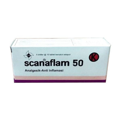 SCANAFLAM 50 MG TABLET 50 S