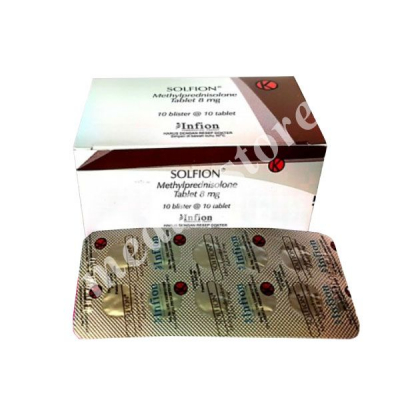 SOLFION 8MG TABLET 100,S