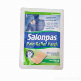 SALONPAS PAIN RELIEF PATCH 3 S