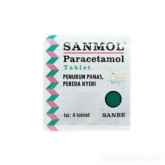 SANMOL TABLET 500 MG 100 S