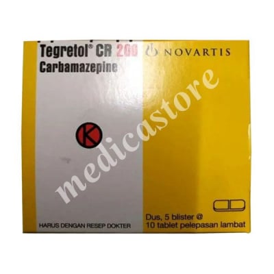 TEGRETOL CR 200MG TABLET 50 S