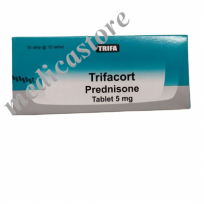 TRIFACORT 5 MG TABLET 100 S