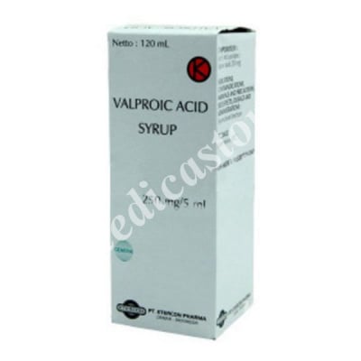 VALPROIC ACID SYRUP 120 ML (NOVELL)