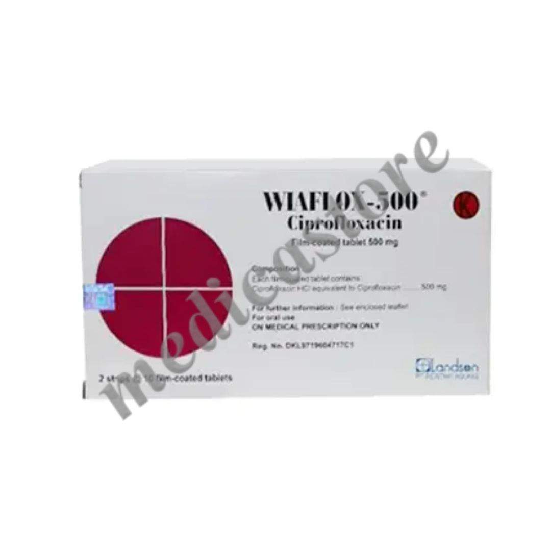 WIAFLOX 500 MG TABLET 20 S