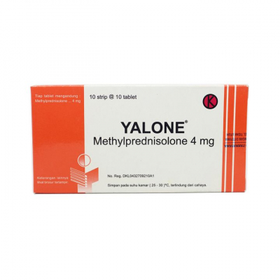 YALONE 4MG TABLET 100 S