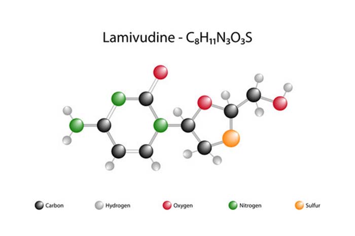 Rumus kimia Lamivudine