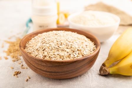 raw oats pilihan makanan diet terbaik