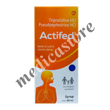 ACTIFED SYRUP 60 ML