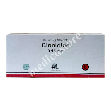 Clonidine 0,15 mg Tablet