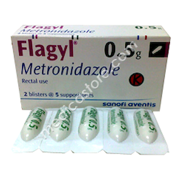 Flagyl Suppositoria 0,5 G